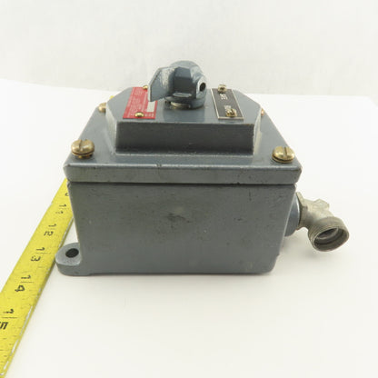 Allen Bradley 800H-R2HA7 600V 2 Way Selector Switch Hazardous Location HAZLOC