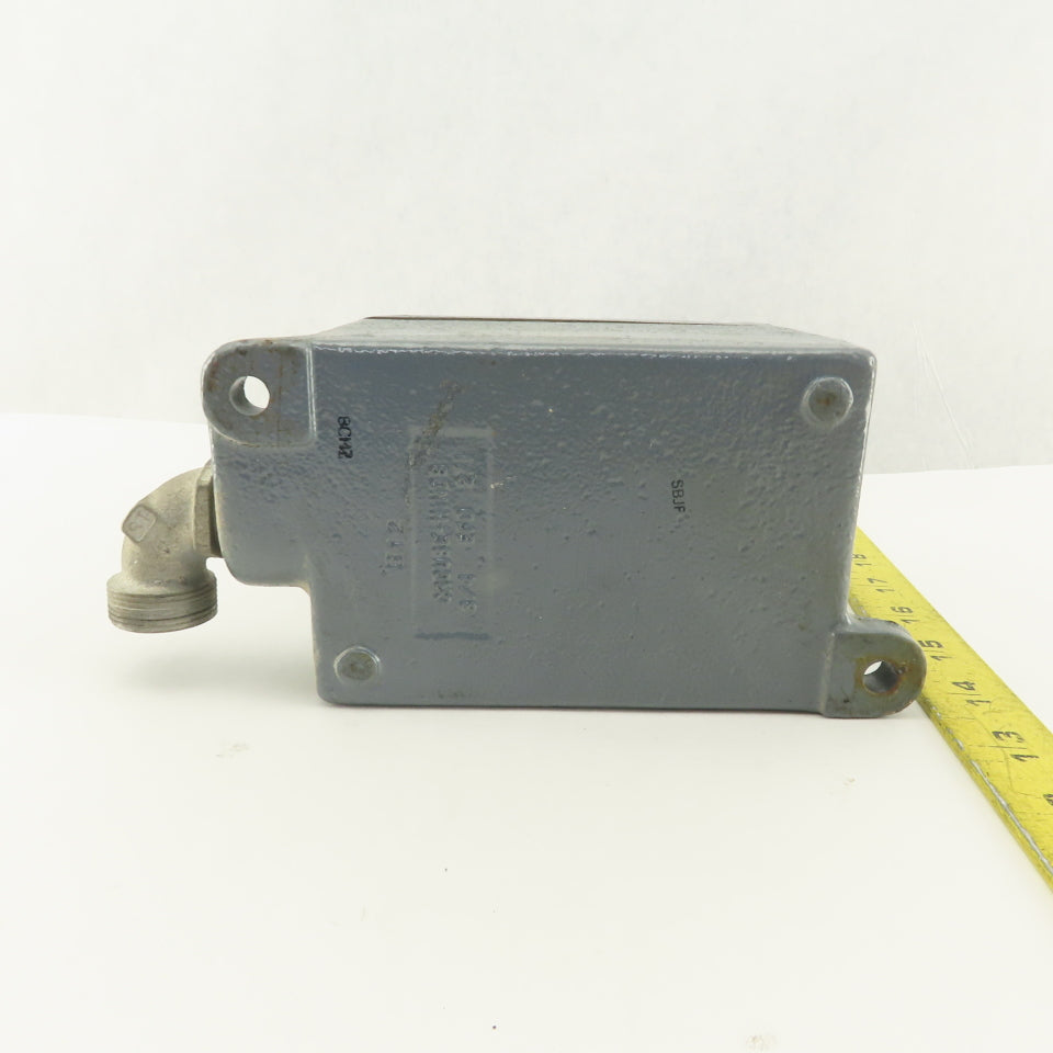 Allen Bradley 800H-R2HA7 600V 2 Way Selector Switch Hazardous Location HAZLOC