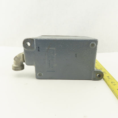 Allen Bradley 800H-R2HA7 600V 2 Way Selector Switch Hazardous Location HAZLOC