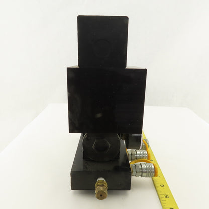 Watts F105-04WJ R105-04C 1/2NPT Filter Regulator Lubricator 4 Way Manifold Ass'y