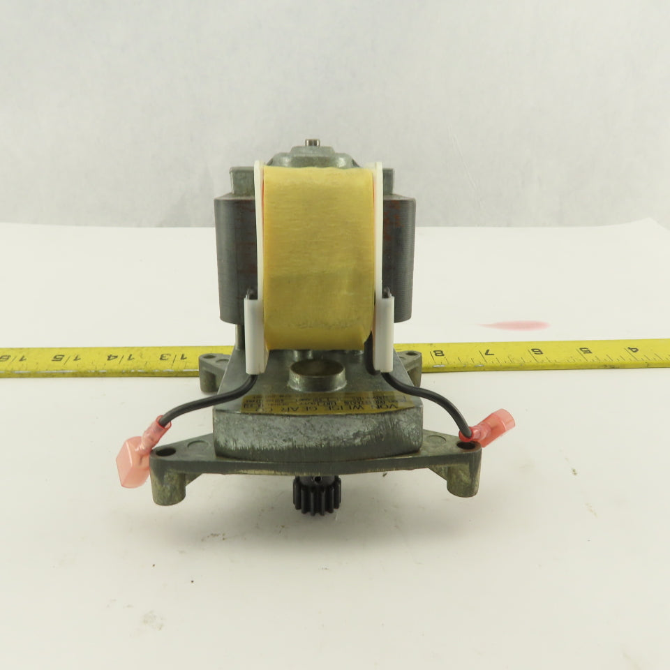 Von Weise Gear Co. V01682AA18 115VAC 60Hz 1Ph 10 RPM Gear Motor