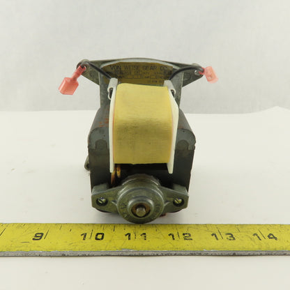 Von Weise Gear Co. V01682AA18 115VAC 60Hz 1Ph 10 RPM Gear Motor