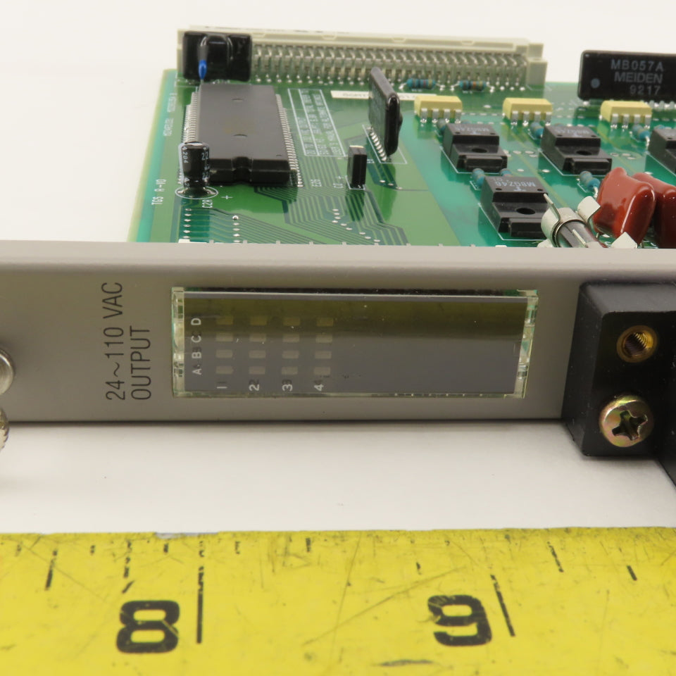 Texas Instrument 505-4616 16 x 24-110V Output Module Card Circuit Board PLC