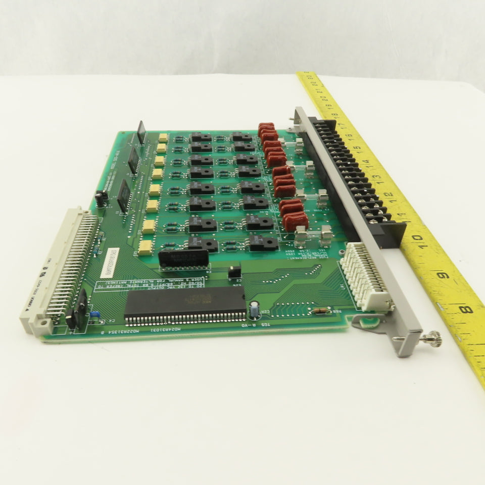 Texas Instrument 505-4616 16 x 24-110V Output Module Card Circuit Board PLC