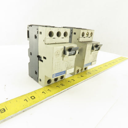Telemecanique GV2-LS10 600V 6.3A 3 Pole Circuit Breaker Lot of 2