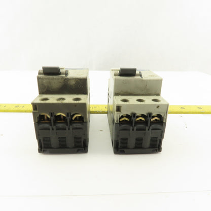 Telemecanique GV2-LS10 600V 6.3A 3 Pole Circuit Breaker Lot of 2