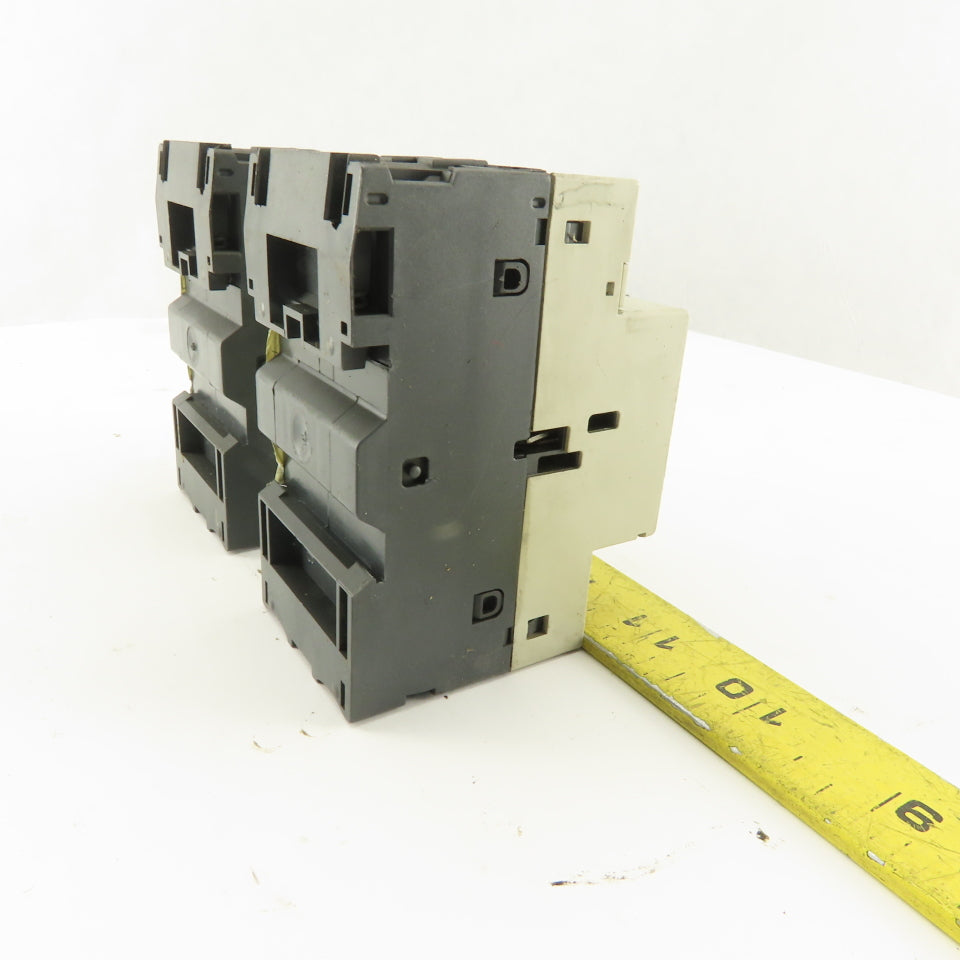 Telemecanique GV2-LS10 600V 6.3A 3 Pole Circuit Breaker Lot of 2