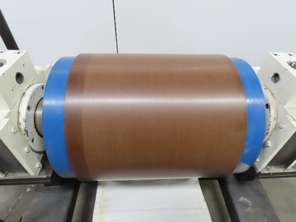 14" Diam x 19-1/2" W HD Conveyor Roller W/16"W Garolite Lagging & Bearings
