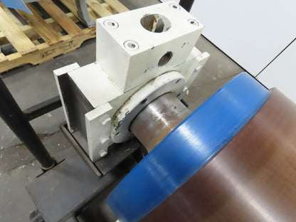 14" Diam x 19-1/2" W HD Conveyor Roller W/16"W Garolite Lagging & Bearings