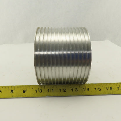 5-1/4" x 4" 14 Groove Textile Paper Strip Material Separating Sheave