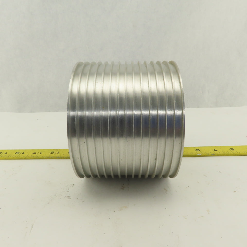 5-1/4" x 4" 14 Groove Textile Paper Strip Material Separating Sheave