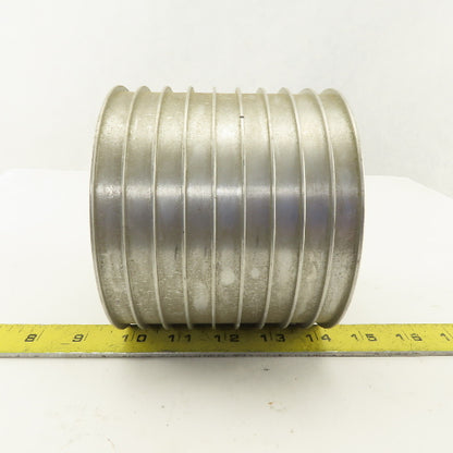5-1/4" x 4-3/8" 9 Groove Textile Paper Strip Material Separating Sheave