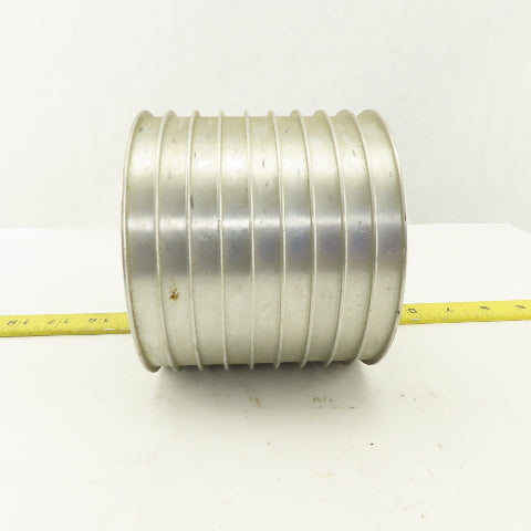 5-1/4" x 4-3/8" 9 Groove Textile Paper Strip Material Separating Sheave