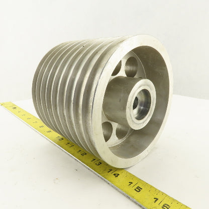 5-1/4" x 4-3/8" 9 Groove Textile Paper Strip Material Separating Sheave