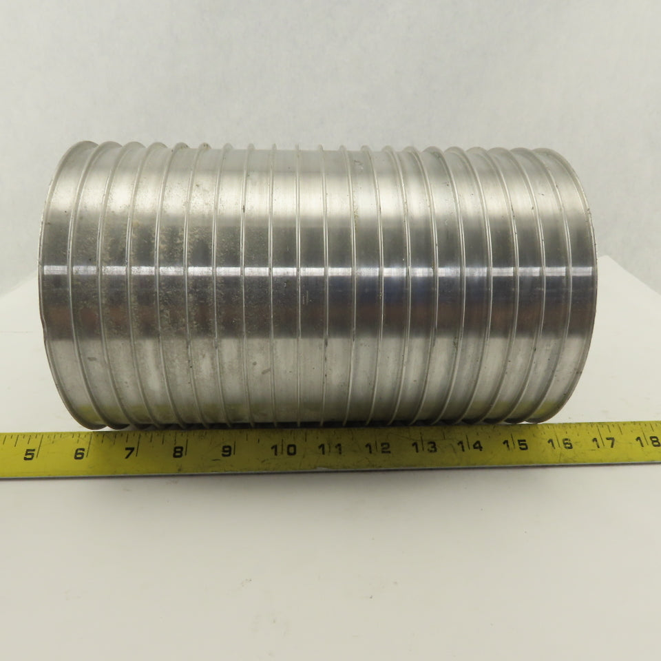 6-1/4" x 9-5/8" 20 Groove Textile Paper Strip Material Separating Sheave