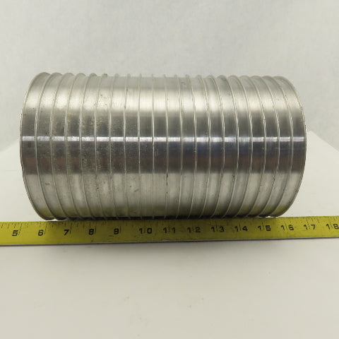 6-1/4" x 9-5/8" 20 Groove Textile Paper Strip Material Separating Sheave
