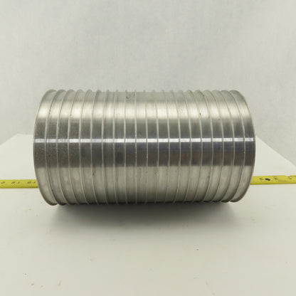 6-1/4" x 9-5/8" 20 Groove Textile Paper Strip Material Separating Sheave