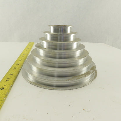 2-1/4 x 7" 4" Tall 7 Groove Cone Textile Paper Strip Material Separating Sheave