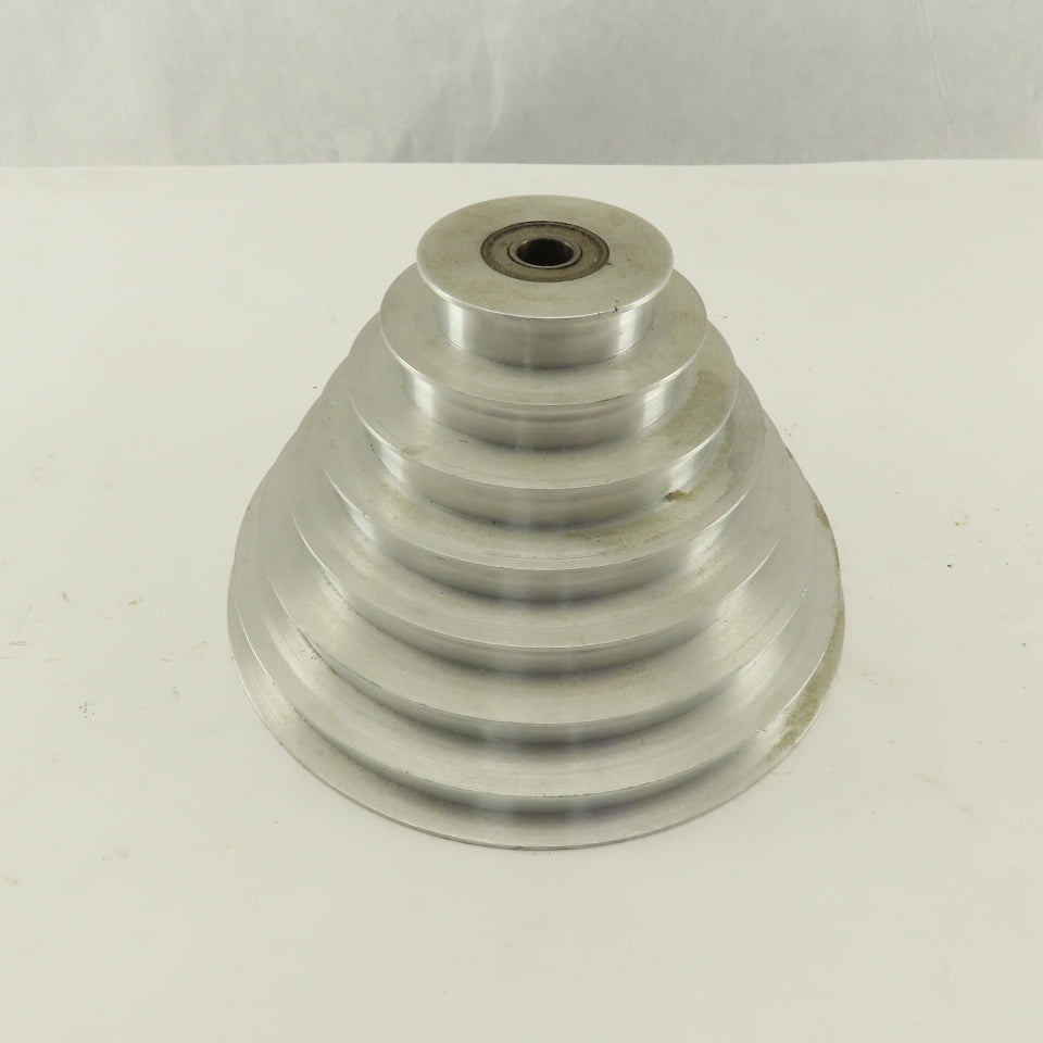 2-1/4 x 7" 4" Tall 7 Groove Cone Textile Paper Strip Material Separating Sheave
