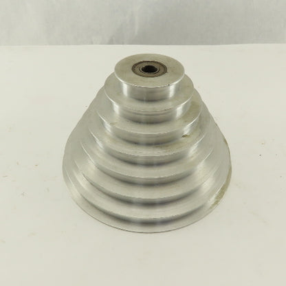 2-1/4 x 7" 4" Tall 7 Groove Cone Textile Paper Strip Material Separating Sheave