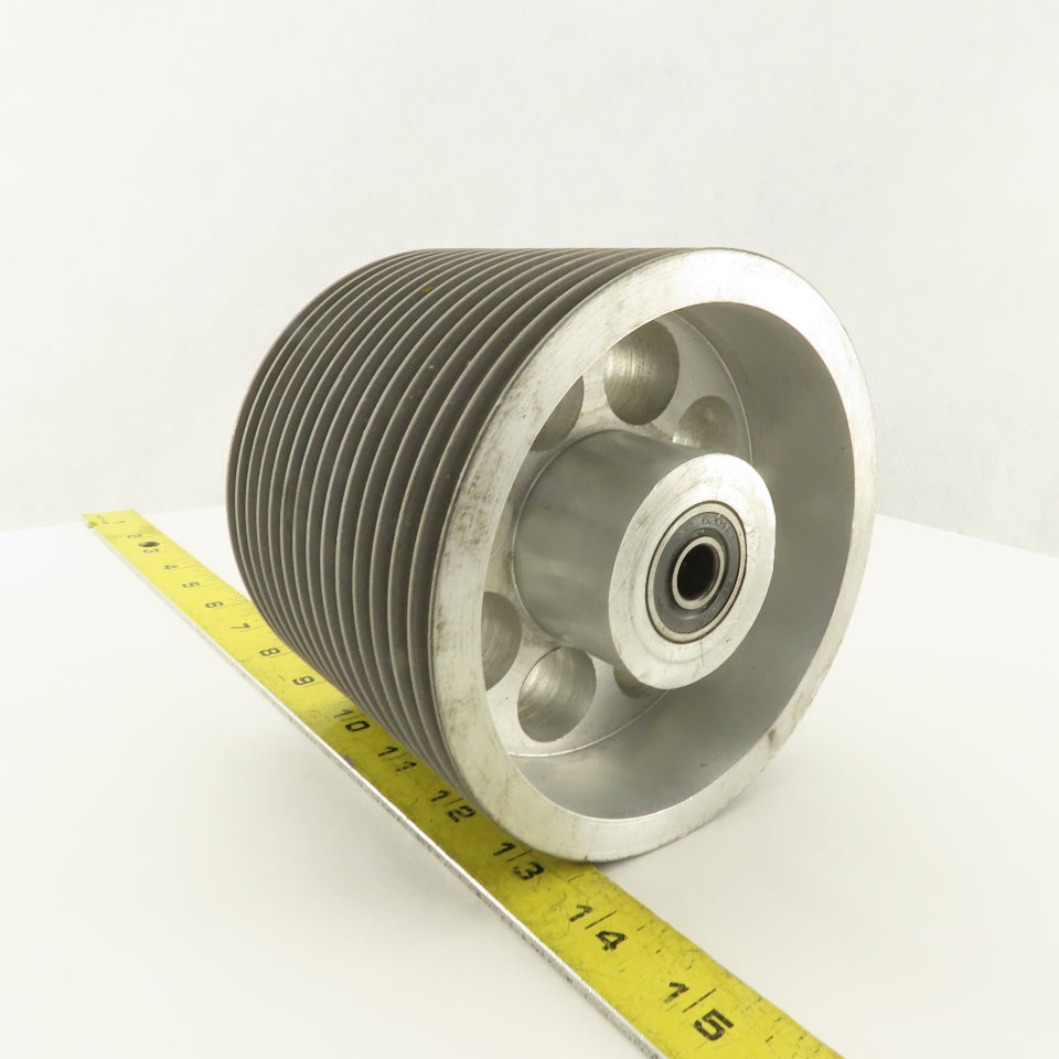 5-1/4" x 4" 14 Groove Textile Paper Strip Material Separating Sheave
