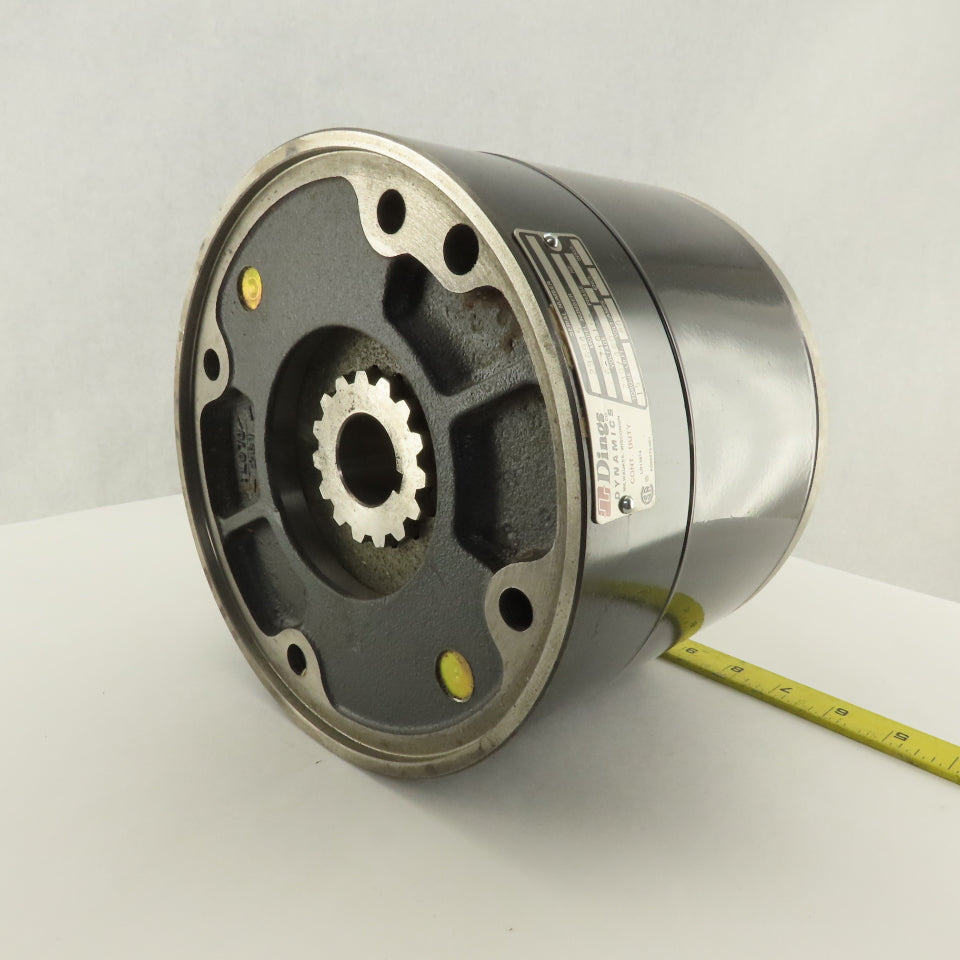 Dings 6-71015-38 230/460V 3Ph Double C-Face Friction Motor Brake 15Lb/Ft.