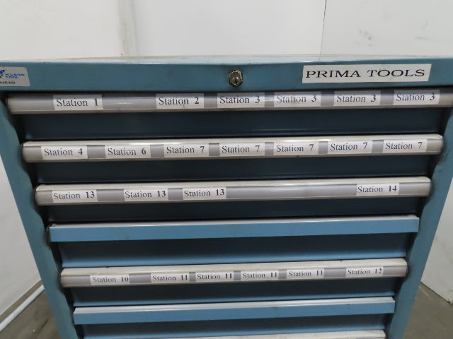 Prima Finn Power SGe8 20 Station CNC Turret Thick Tooling Punches Dies & Cabinet