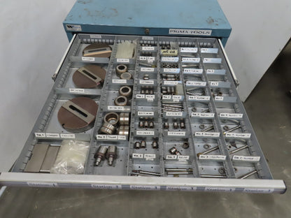 Prima Finn Power SGe8 20 Station CNC Turret Thick Tooling Punches Dies & Cabinet