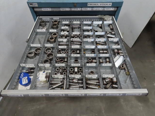 Prima Finn Power SGe8 20 Station CNC Turret Thick Tooling Punches Dies & Cabinet