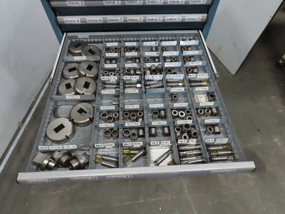 Prima Finn Power SGe8 20 Station CNC Turret Thick Tooling Punches Dies & Cabinet