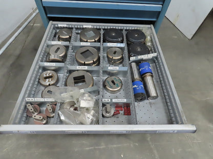 Prima Finn Power SGe8 20 Station CNC Turret Thick Tooling Punches Dies & Cabinet