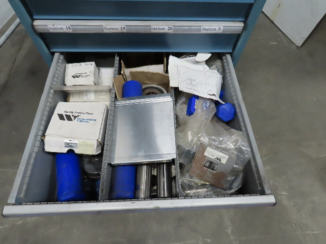 Prima Finn Power SGe8 20 Station CNC Turret Thick Tooling Punches Dies & Cabinet