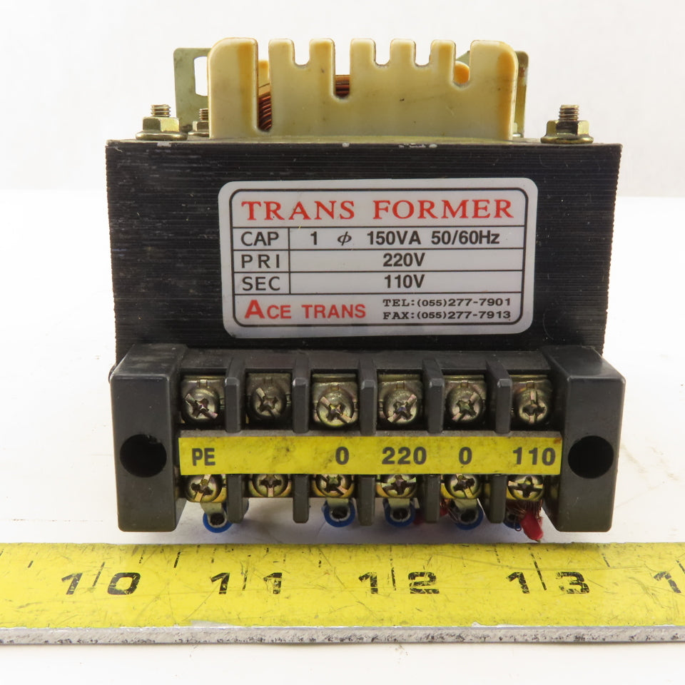 Ace Transformer 220HV 1Ph 150VA 50/60Hz 110LV Transformer