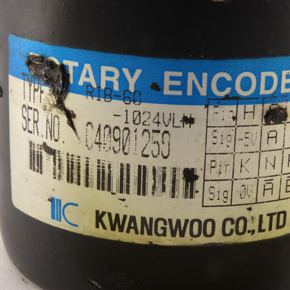 Kwangwoo RIB-60-1024VLM 8000 RPM Rotary Encoder
