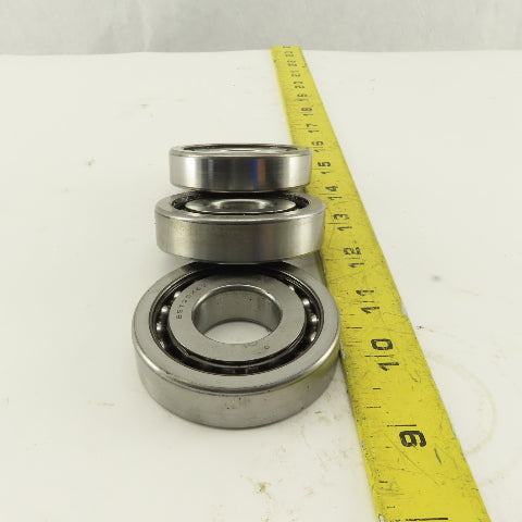 NTN BST25X62 25 x 62 x 15mm Precision Angular Contact Ball Bearing Used Lot Of 3
