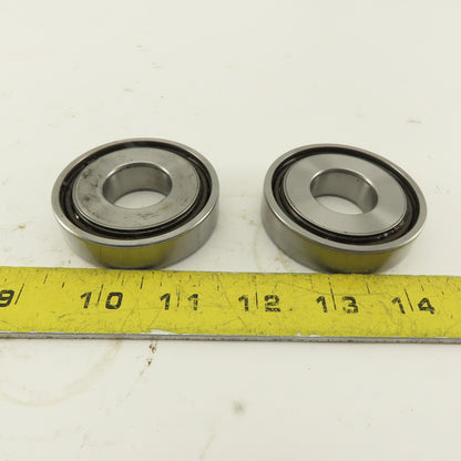 NTN BST25X62-1BDFTP4 25 x 62 x 15mm Angular Contact Ball Bearing Lot Of 2