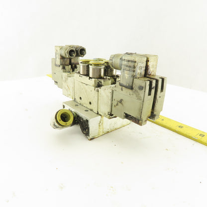 SMC SY7520-5DZ-C10 5/3 Position Double Solenoid Pneumatic Valve 24VDC