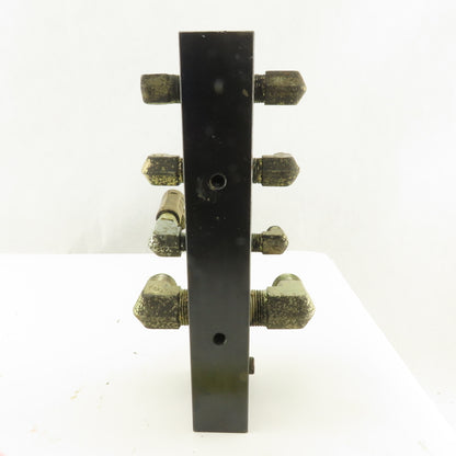 10 Port Parallel Hydraulic Manifold 3/4" 1/4" 3/8" NPT Ports