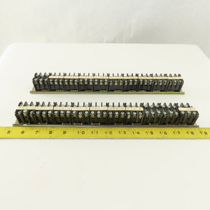 Curtis Screw Terminal Block 30 Position Triple Block Lot of 2