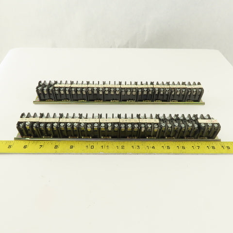 Curtis Screw Terminal Block 30 Position Triple Block Lot of 2