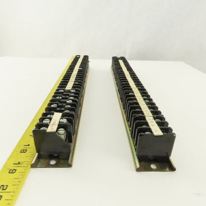 Curtis Screw Terminal Block 30 Position Triple Block Lot of 2