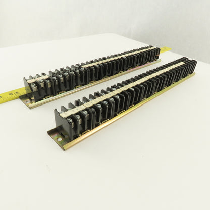 Curtis Screw Terminal Block 30 Position Triple Block Lot of 2