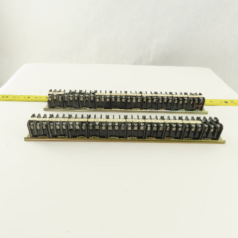 Curtis Screw Terminal Block 30 Position Triple Block Lot of 2