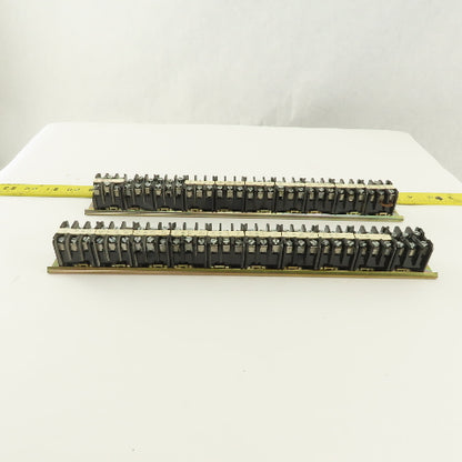 Curtis Screw Terminal Block 30 Position Triple Block Lot of 2
