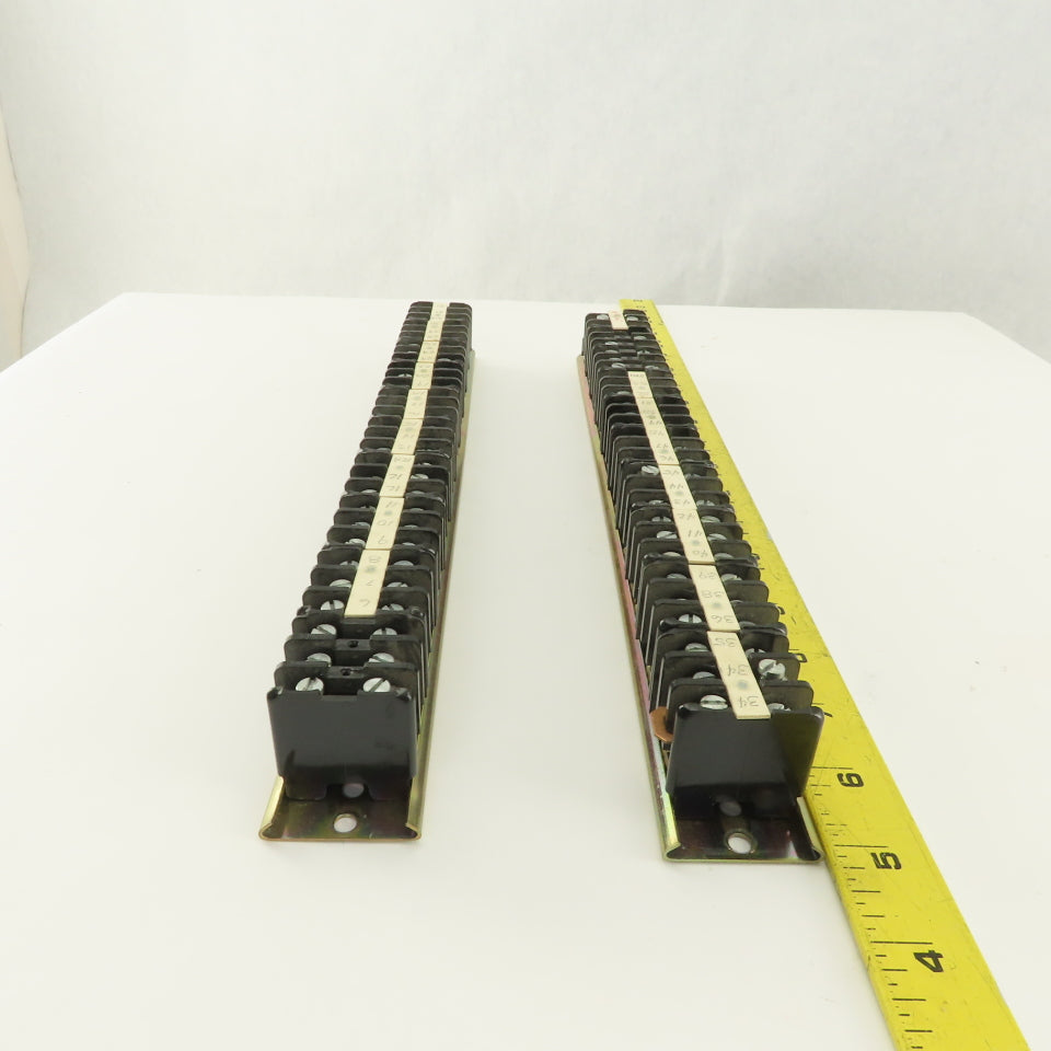 Curtis Screw Terminal Block 30 Position Triple Block Lot of 2