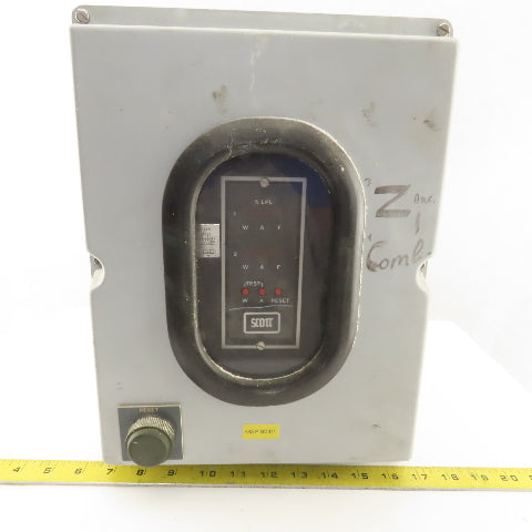 Scott Gas Detection 40010950  % LFL Monitoring System Controls Type 1 Enclosure