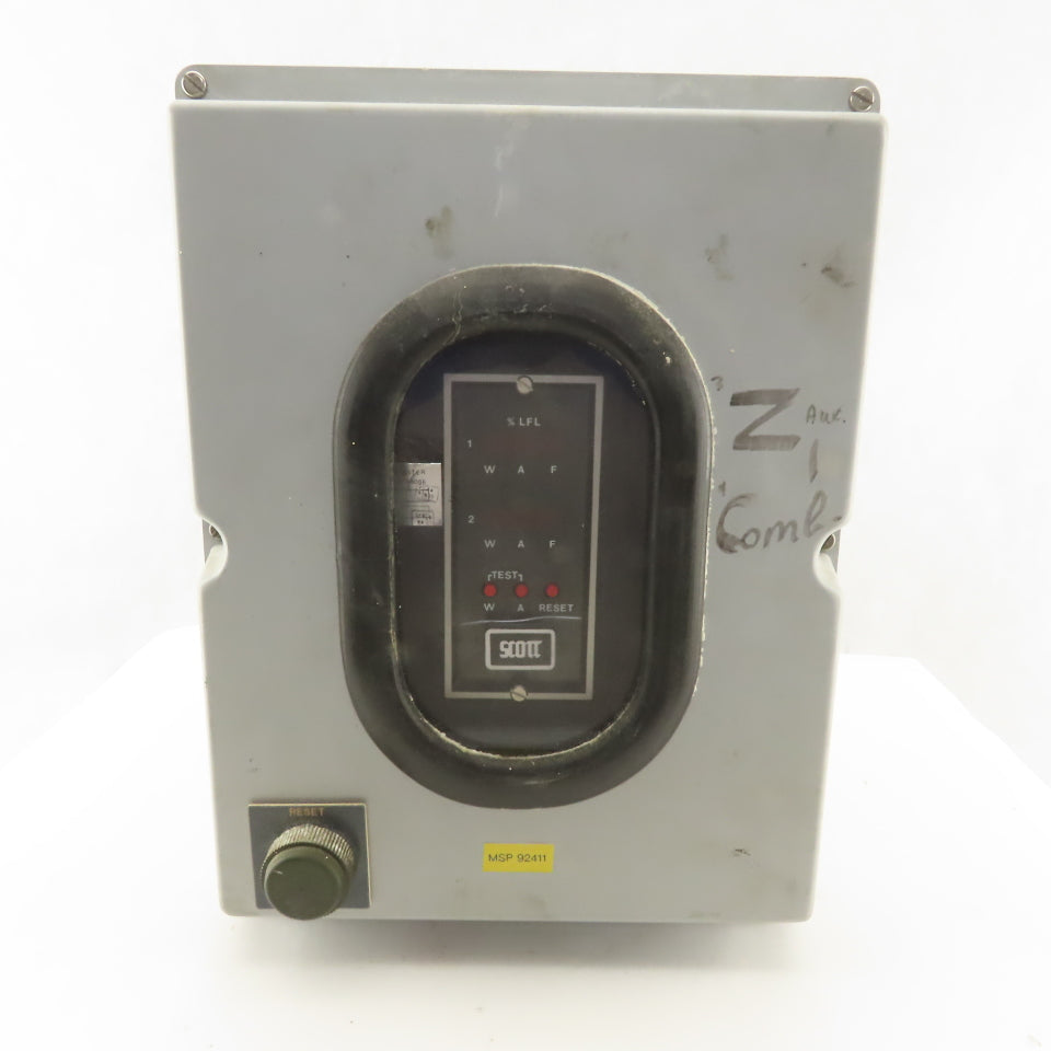 Scott Gas Detection 40010950 % LFL Monitoring System Controls Type 1 E ...