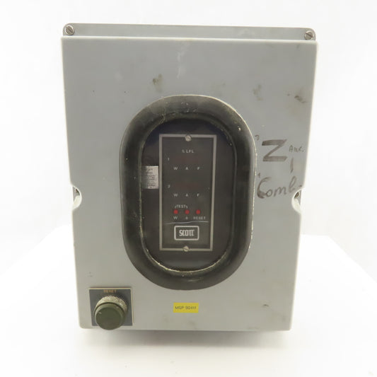 Scott Gas Detection 40010950  % LFL Monitoring System Controls Type 1 Enclosure