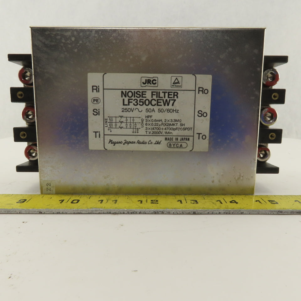 Okuma JRC LF350CEW7 250V 50A 50/60Hz Noise Filter