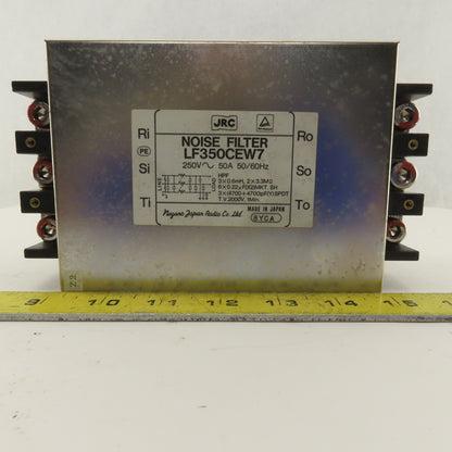 Okuma JRC LF350CEW7 250V 50A 50/60Hz Noise Filter